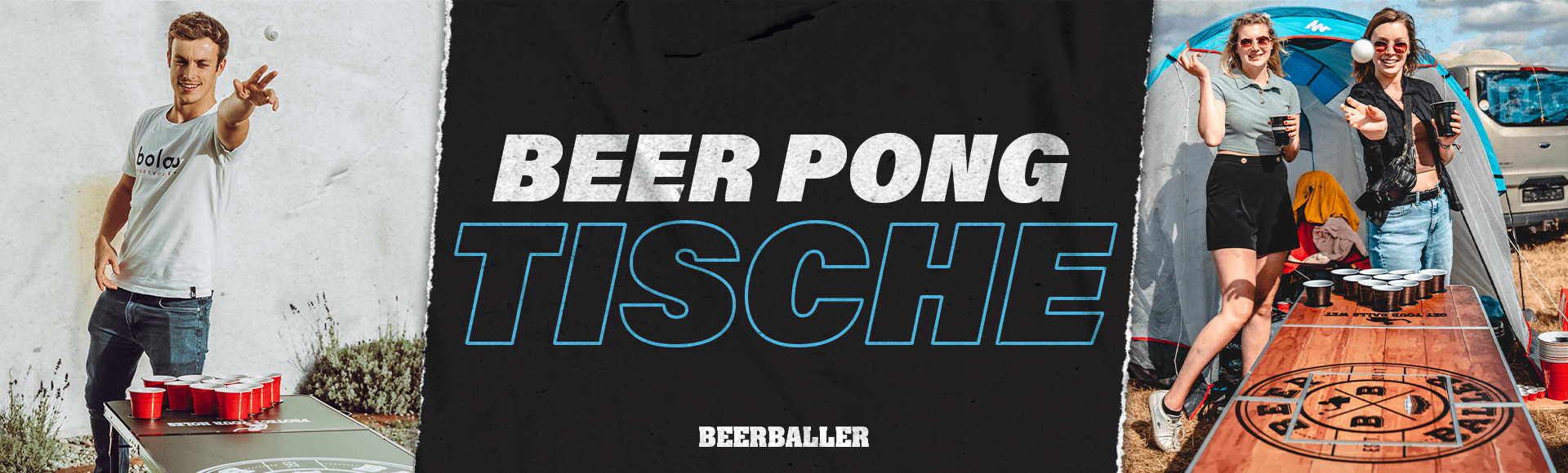 Beer Pong Tische - BeerBaller