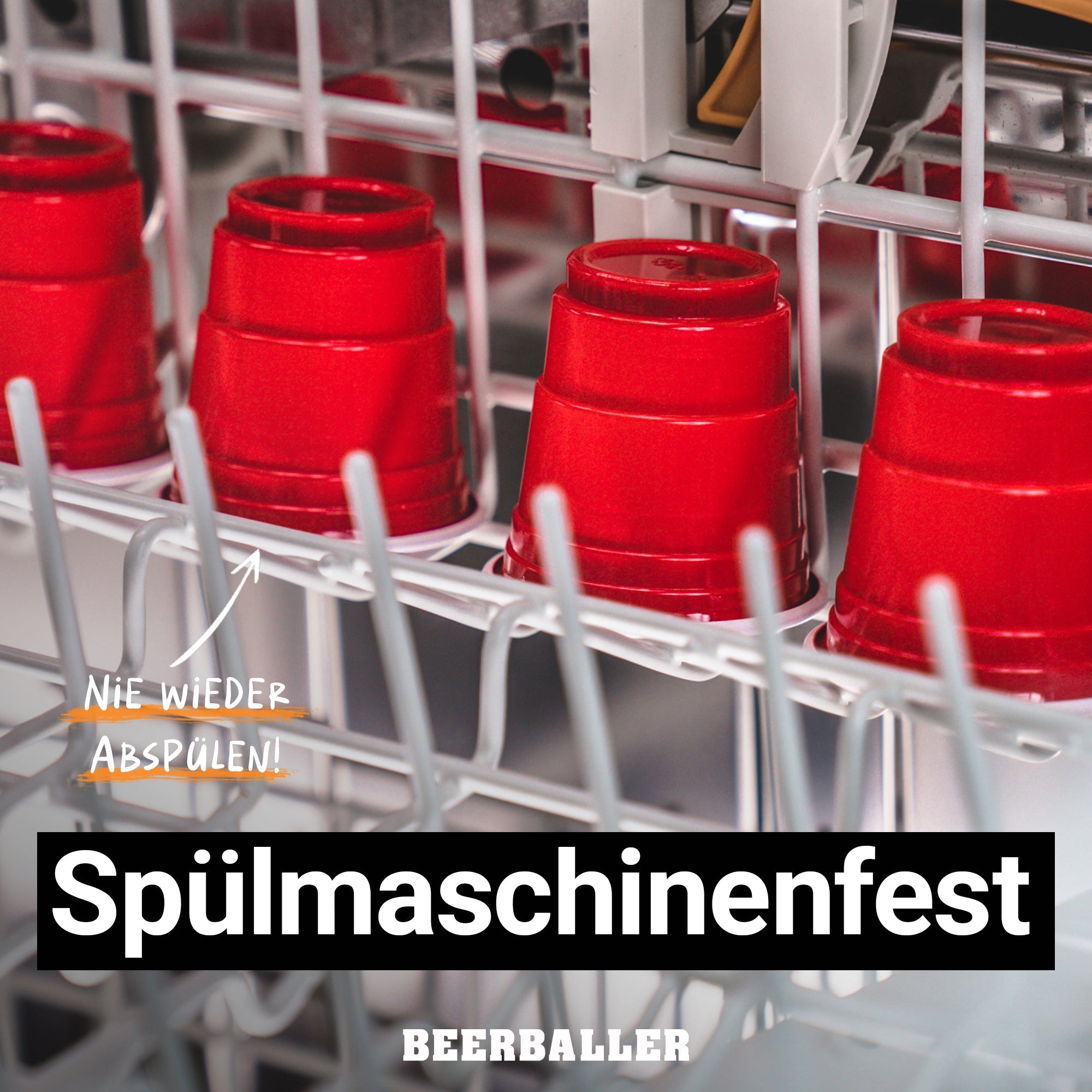 Shot Becher Rot - BeerBaller