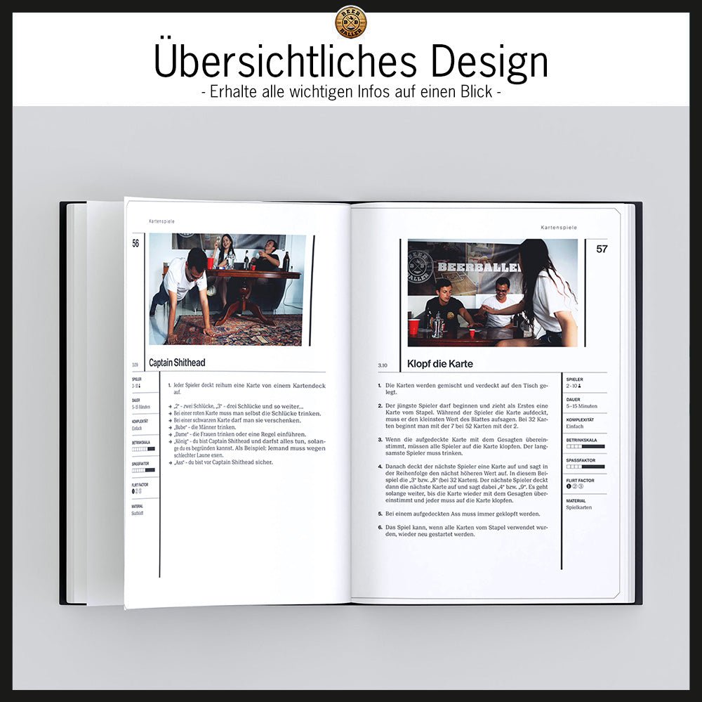 Trinkspiel Buch 'Best of Trinkspiele' - BeerBaller