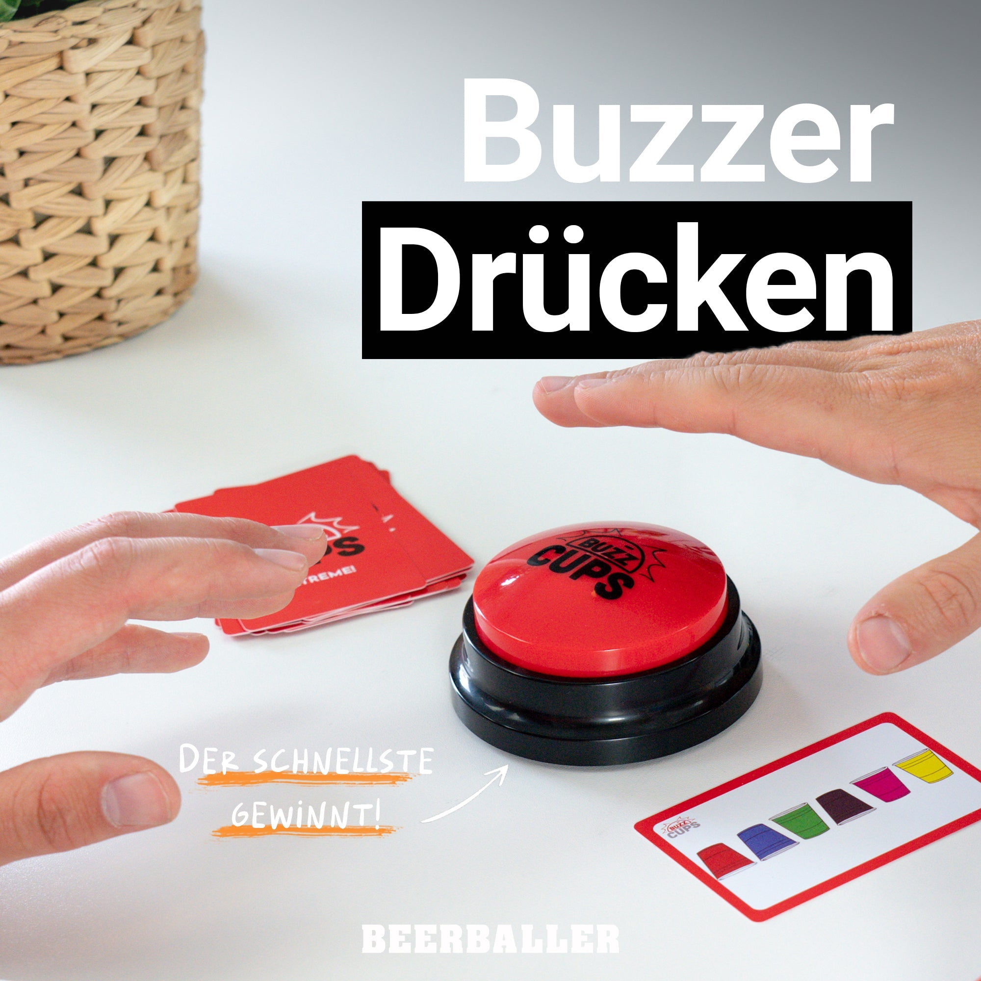 Trinkspiel 'Buzz Cups' - BeerBaller
