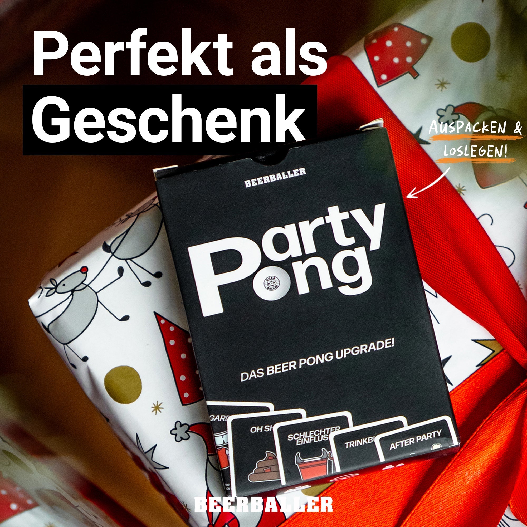 Trinkspiel 'Party Pong' - BeerBaller