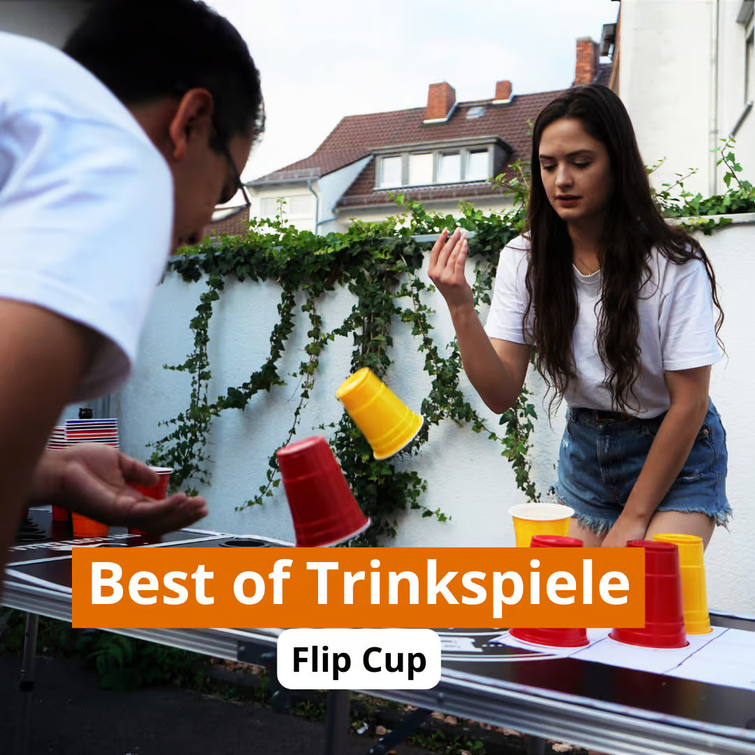 Flip Cup Trinkspiel - Regeln, Tipps & mehr