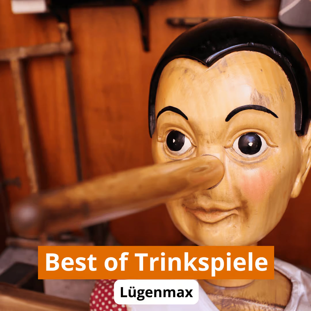 Lügenmax: DAS Trinkspiel für alle guten Lügner
