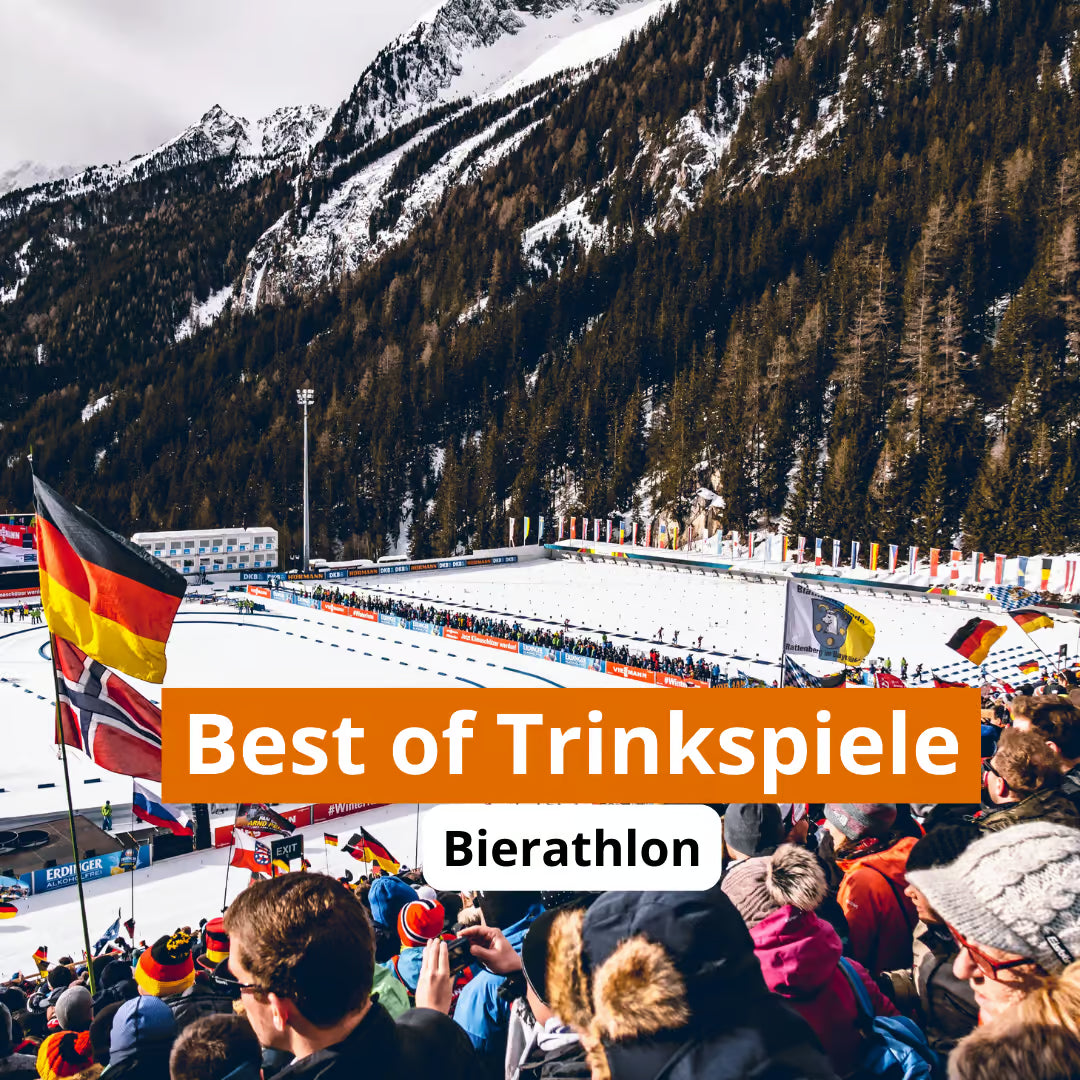 Trinkspiel Bierathlon - Regeln, Teamnamen & mehr