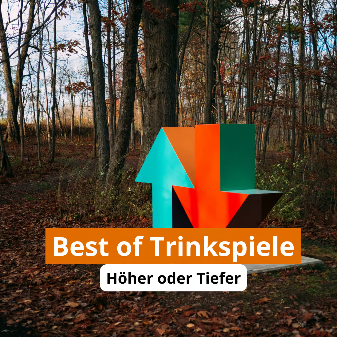 Höher oder Tiefer - Das Trinkspiel: Einfach und effektiv