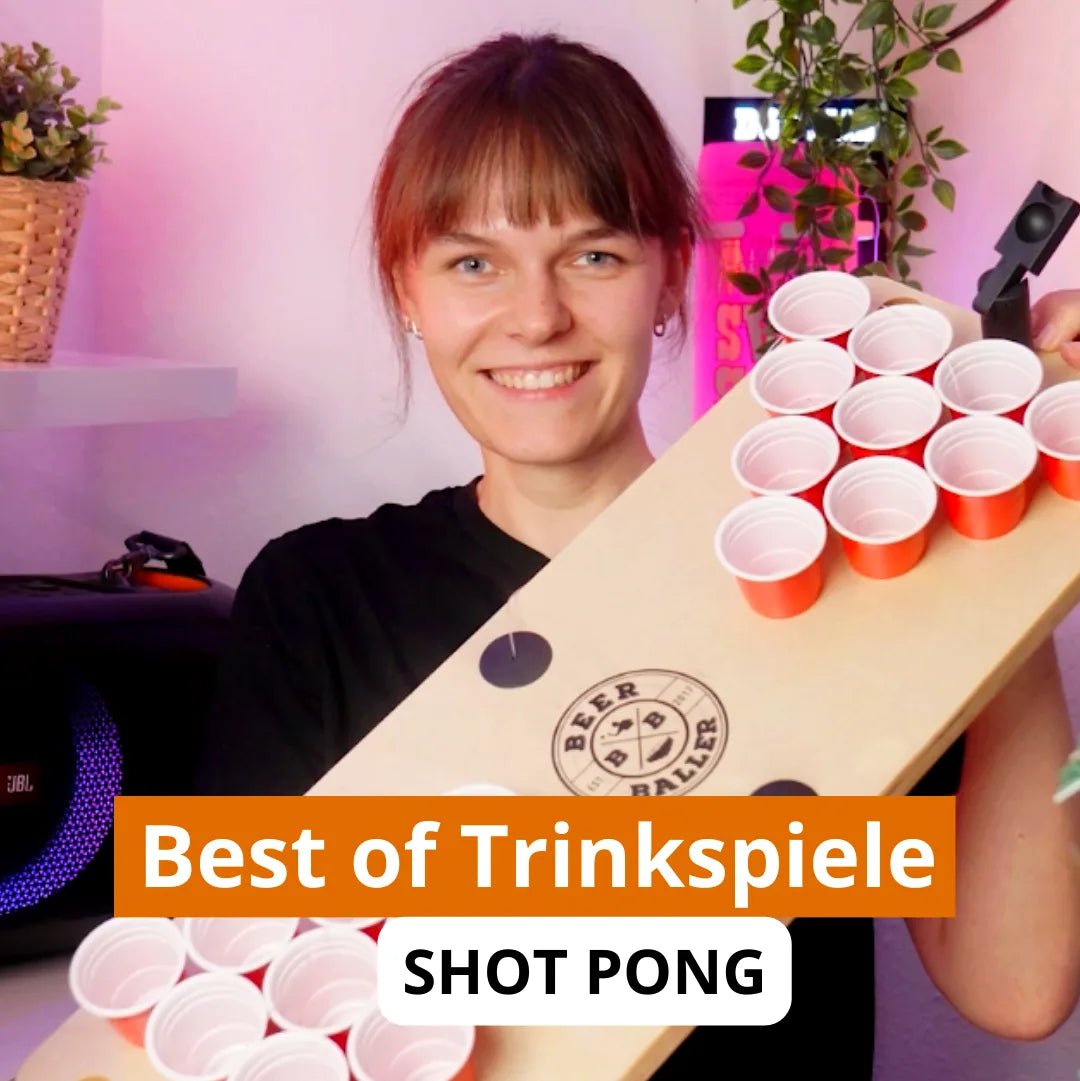 Shot Pong Regelwerk - das perfekte Spiel für einen gelungenen Abend - BeerBaller