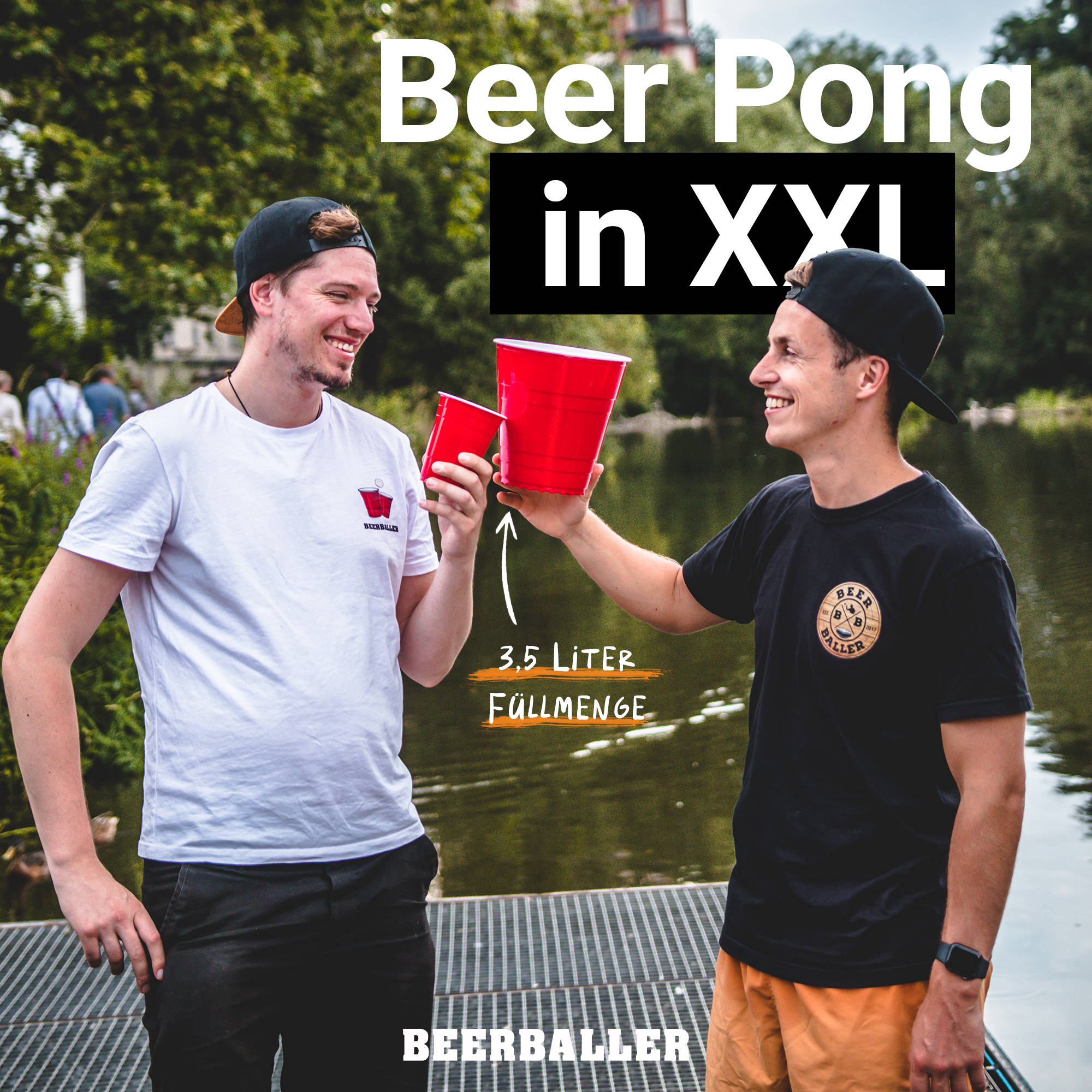 Beer Pong Becher 'Giant Cups'