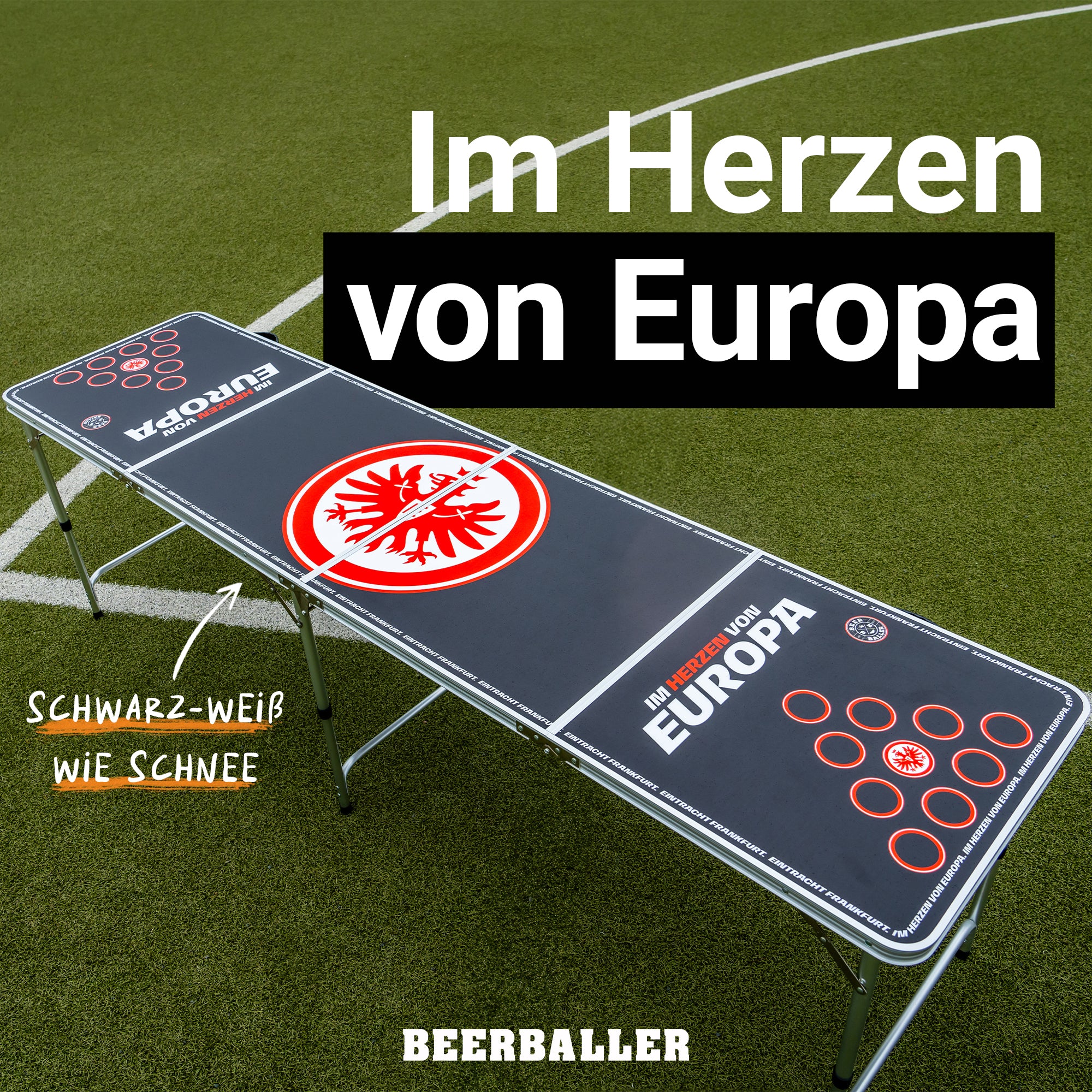 Beer Pong Tisch 'Eintracht Frankfurt'