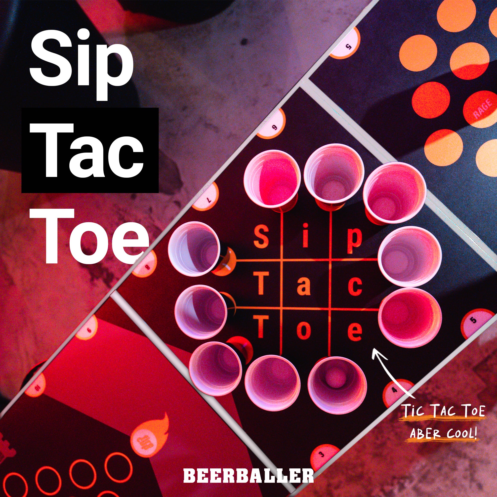 Beer Pong Tisch 'Multigame'