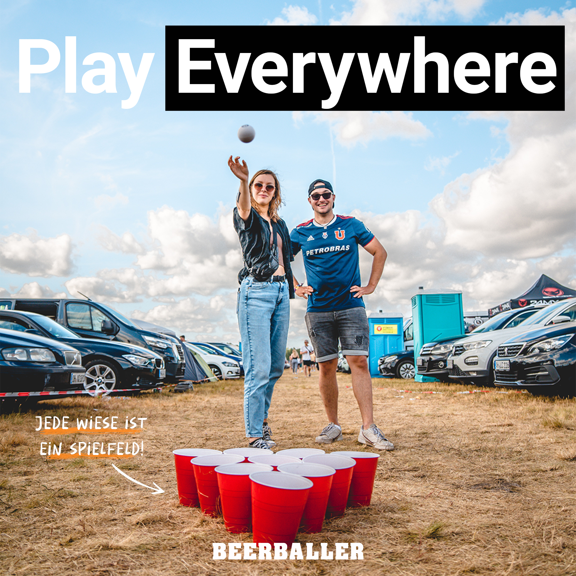 Beer Pong Becher 'Giant Cups'