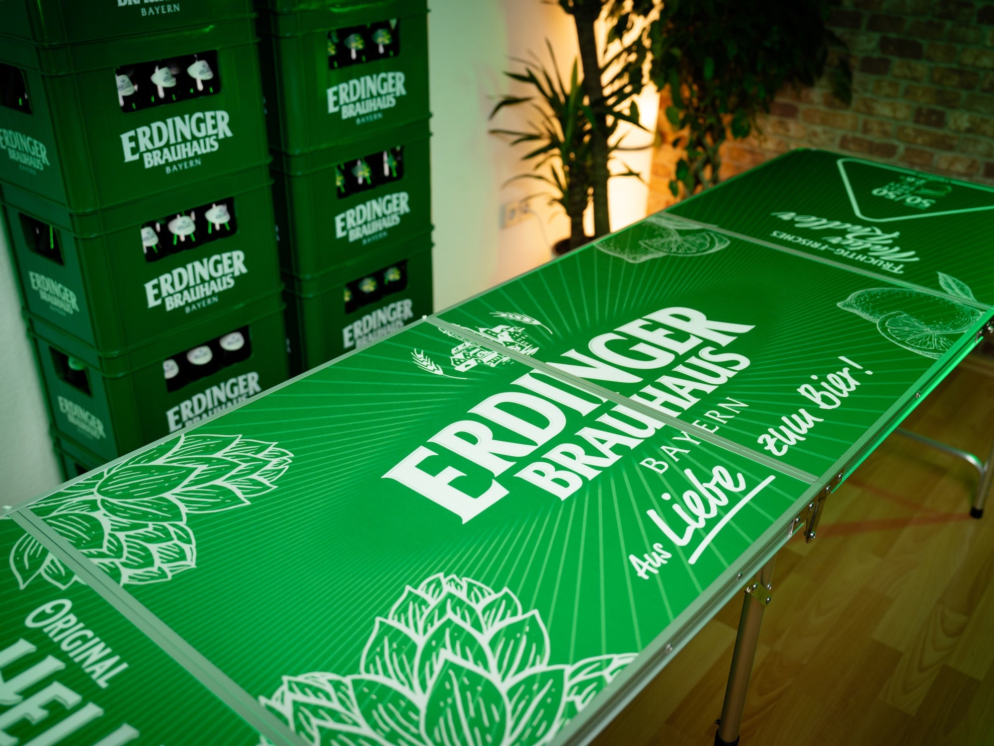 Beer Pong Tisch 'Erdinger Brauhaus'