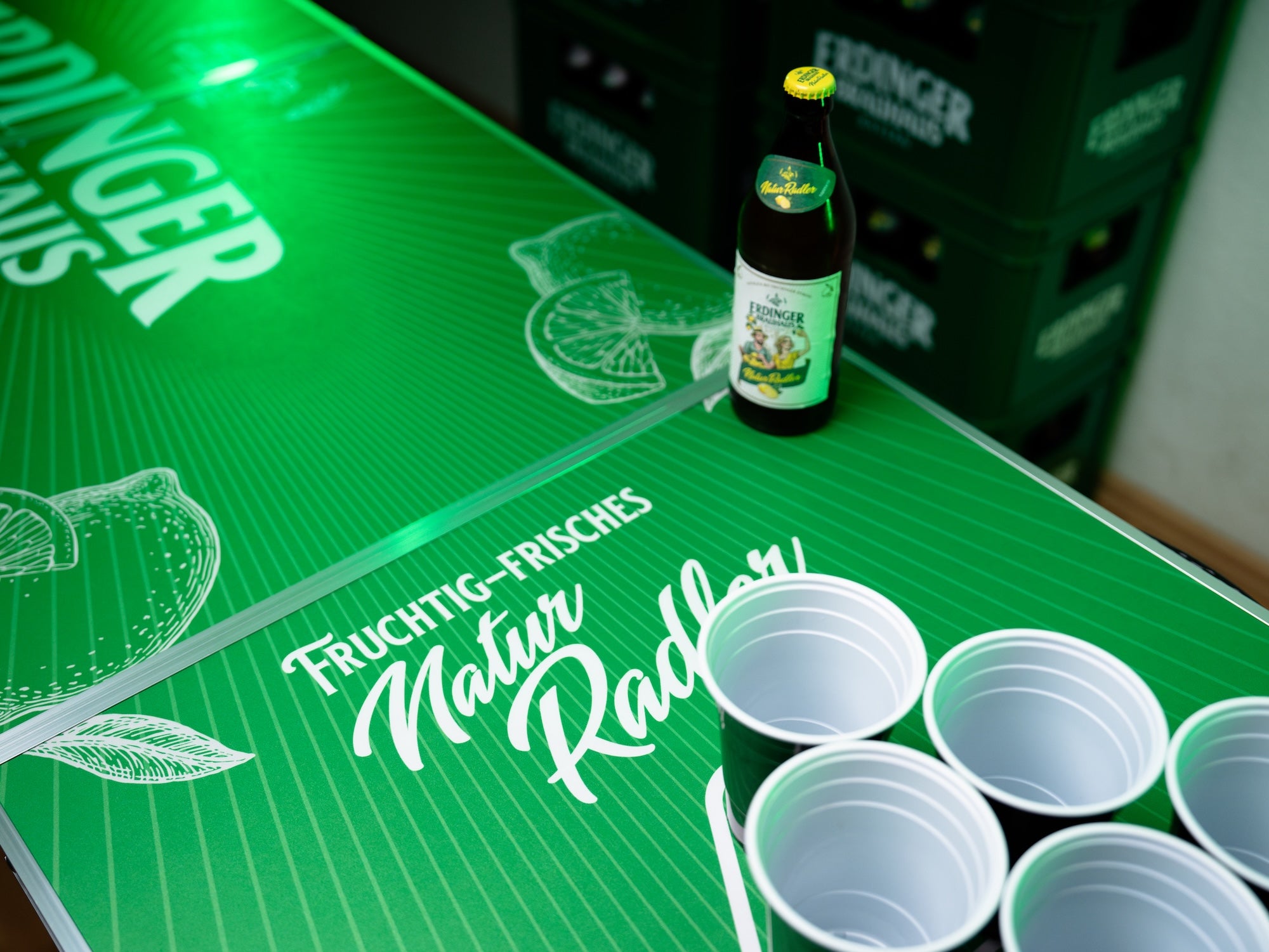 Beer Pong Tisch 'Erdinger Brauhaus'