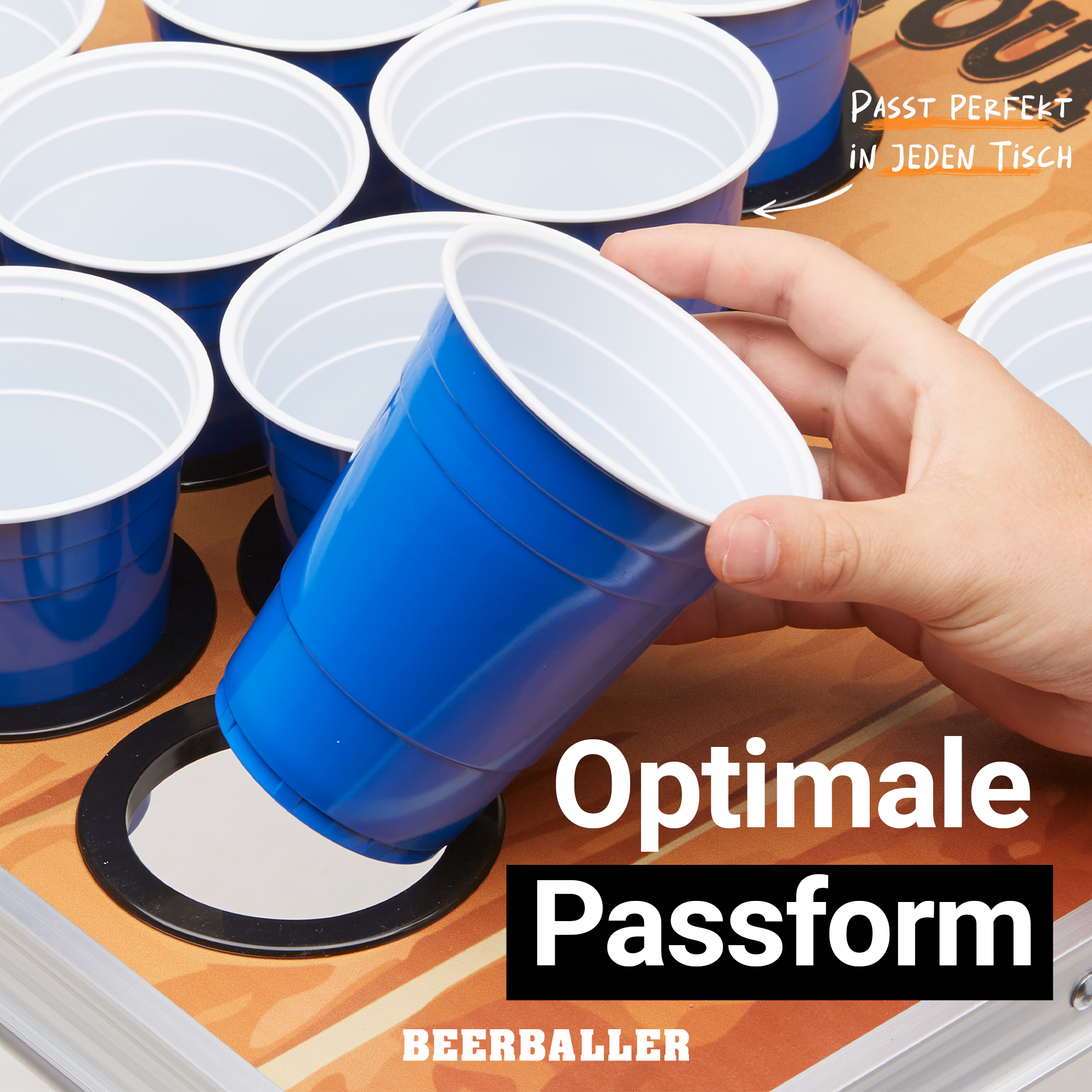 BeerBaller® Mix Cups (55x inkl. 3 Bällen)