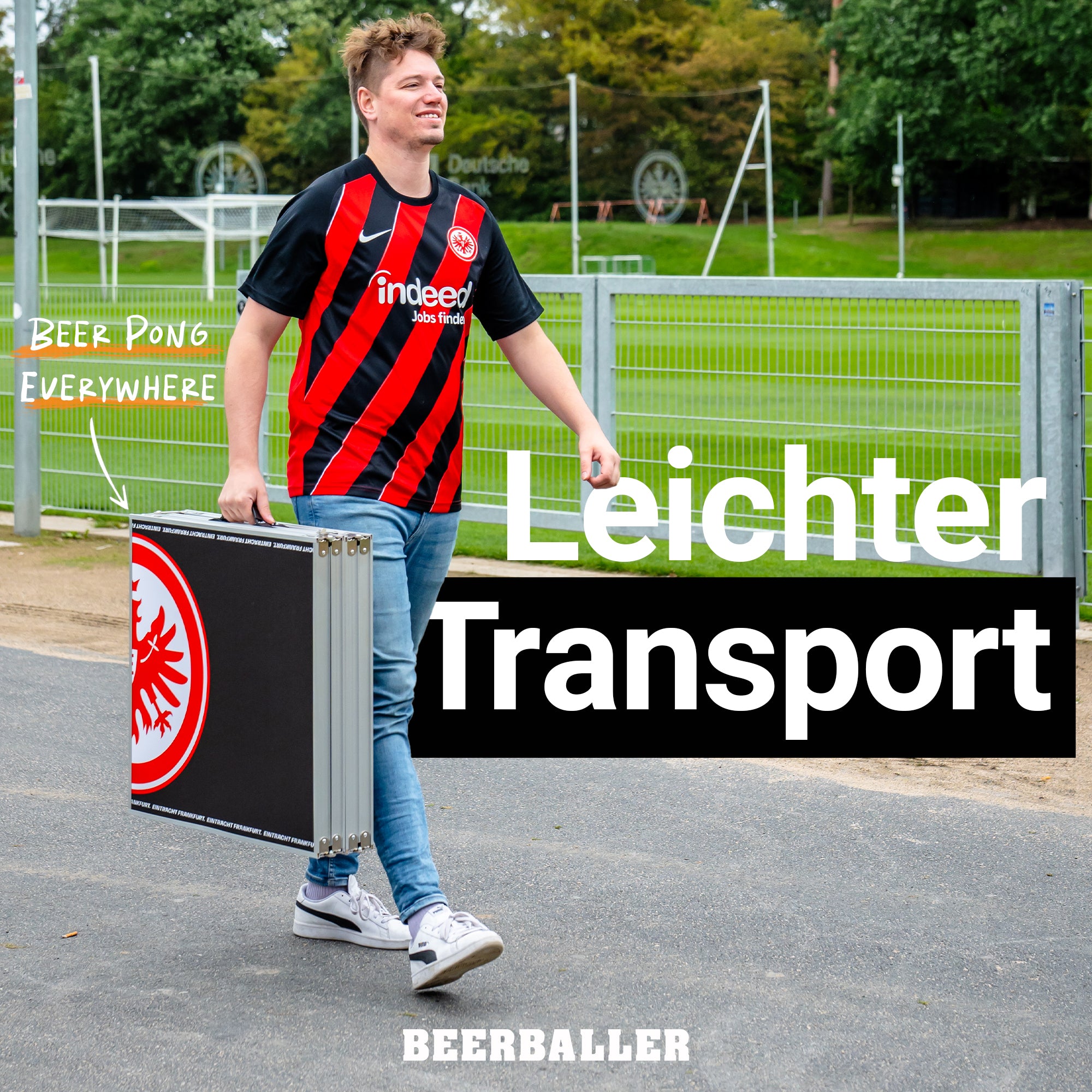 Beer Pong Tisch 'Eintracht Frankfurt'
