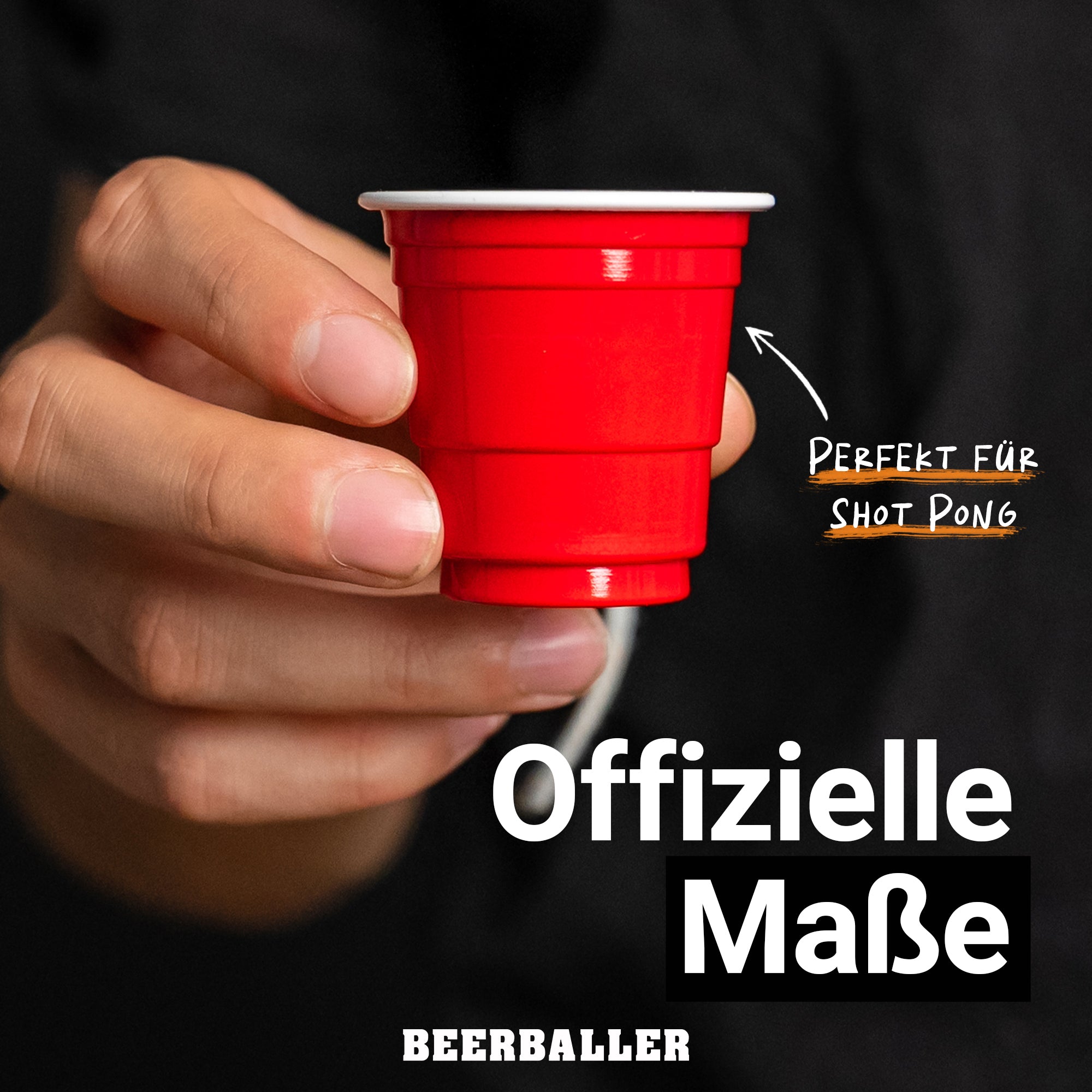 Shot Becher Rot
