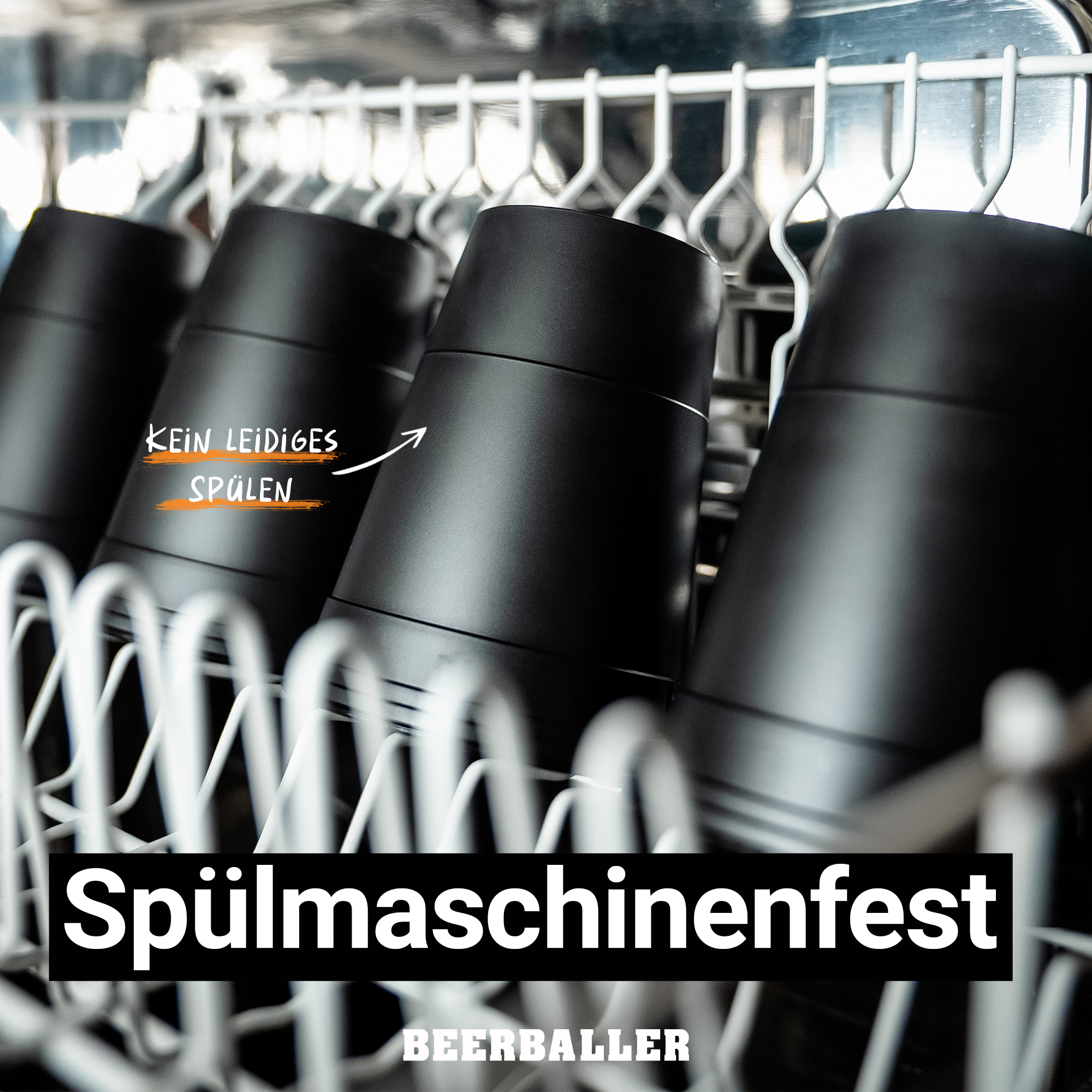 Unbreakable Cups Rot/Schwarz