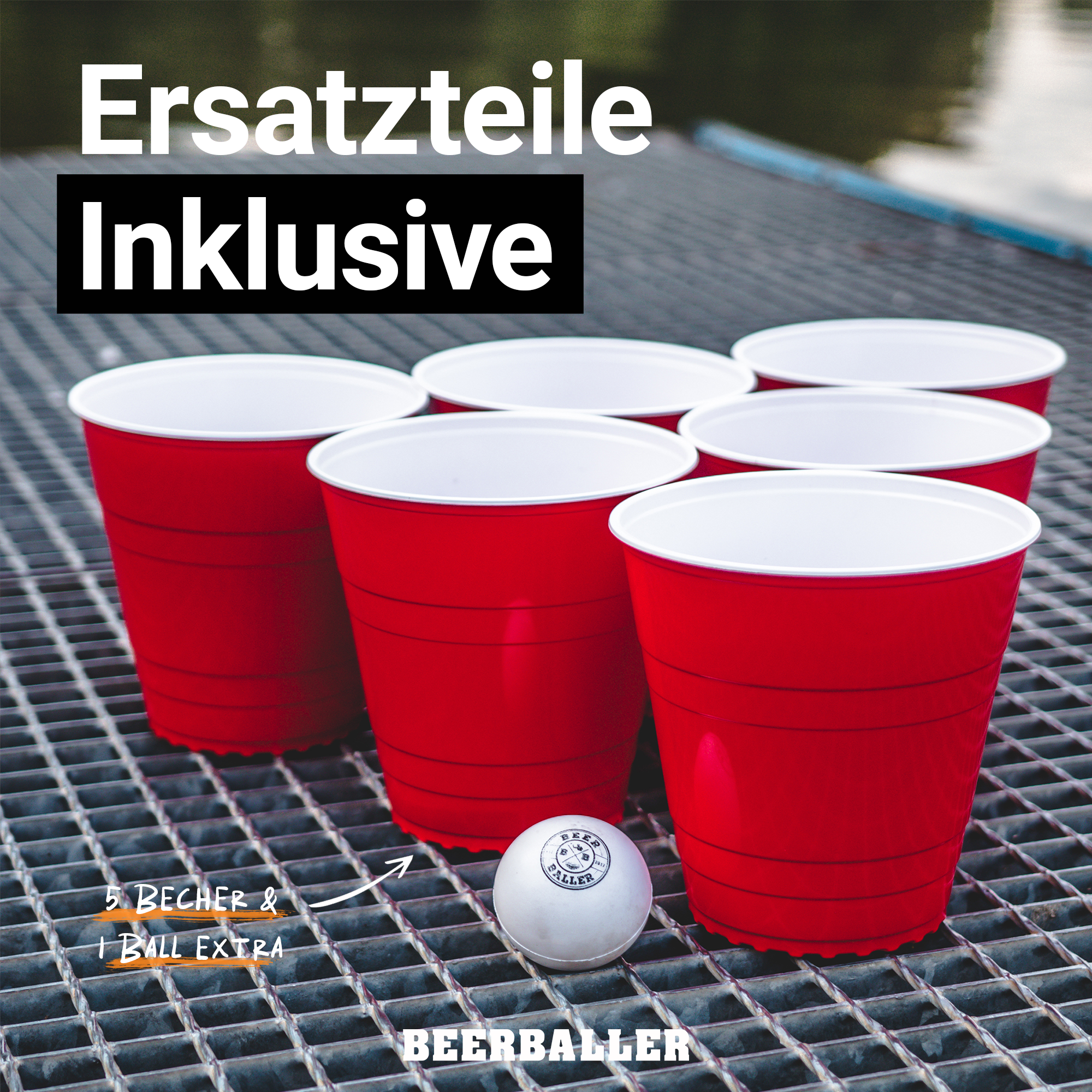 Beer Pong Becher 'Giant Cups'