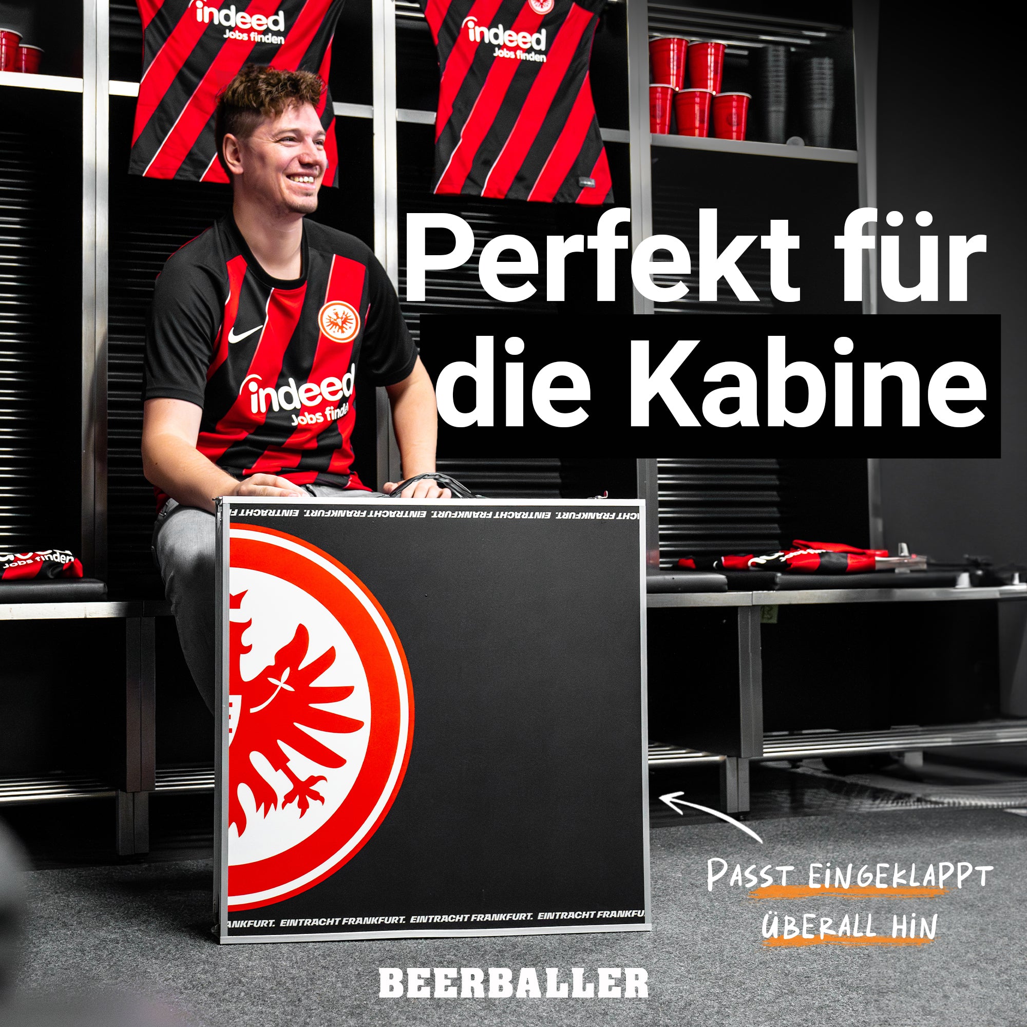 Beer Pong Tisch 'Eintracht Frankfurt'