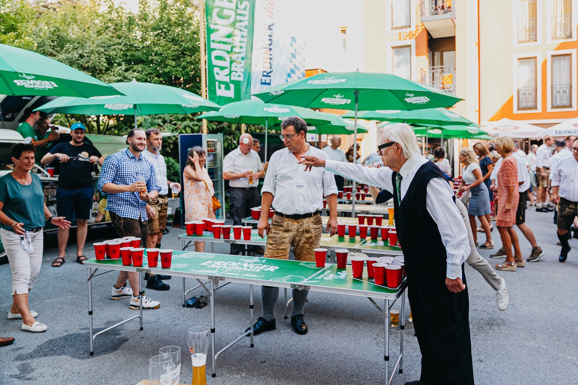 Beer Pong Tisch 'Erdinger Brauhaus'