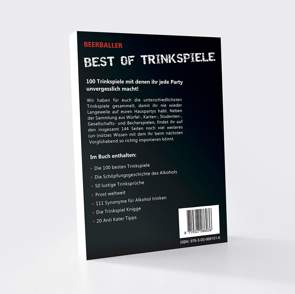 Trinkspiel Buch 'Best of Trinkspiele'