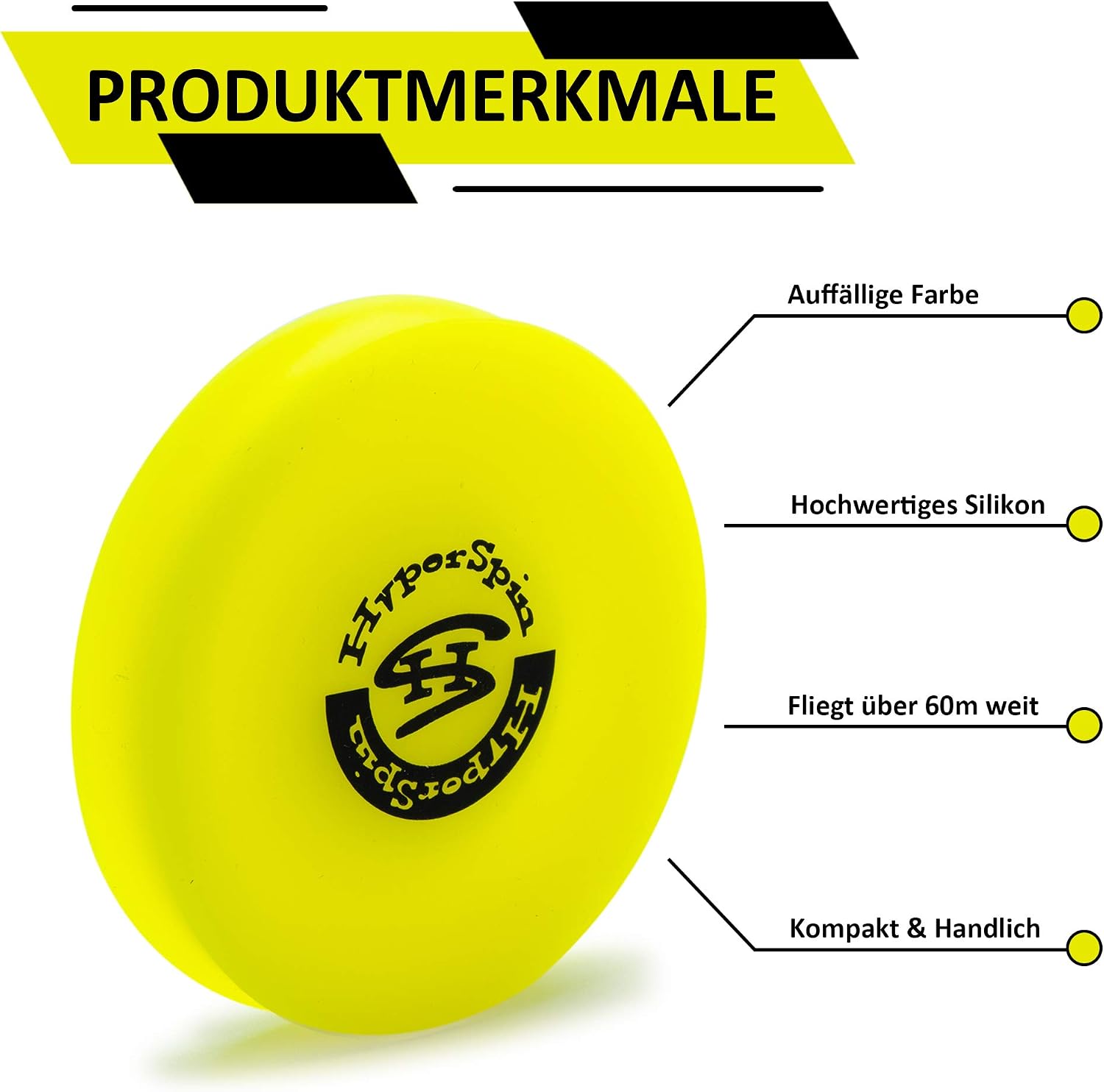 Mini Frisbee aus Silikon | Flexible Wurfscheibe für unterwegs