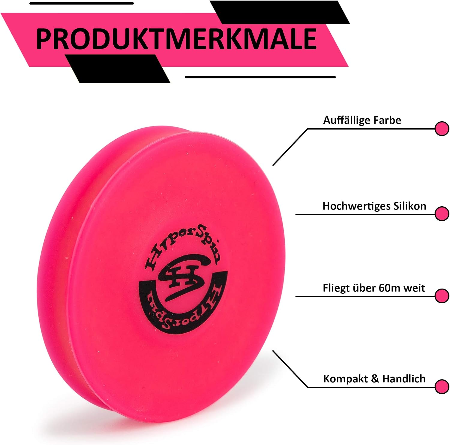 Mini Frisbee aus Silikon | Flexible Wurfscheibe für unterwegs