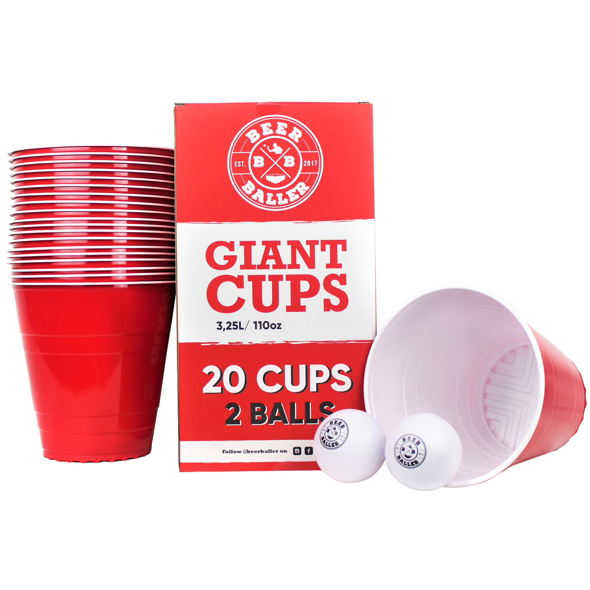 Beer Pong Becher 'Giant Cups'