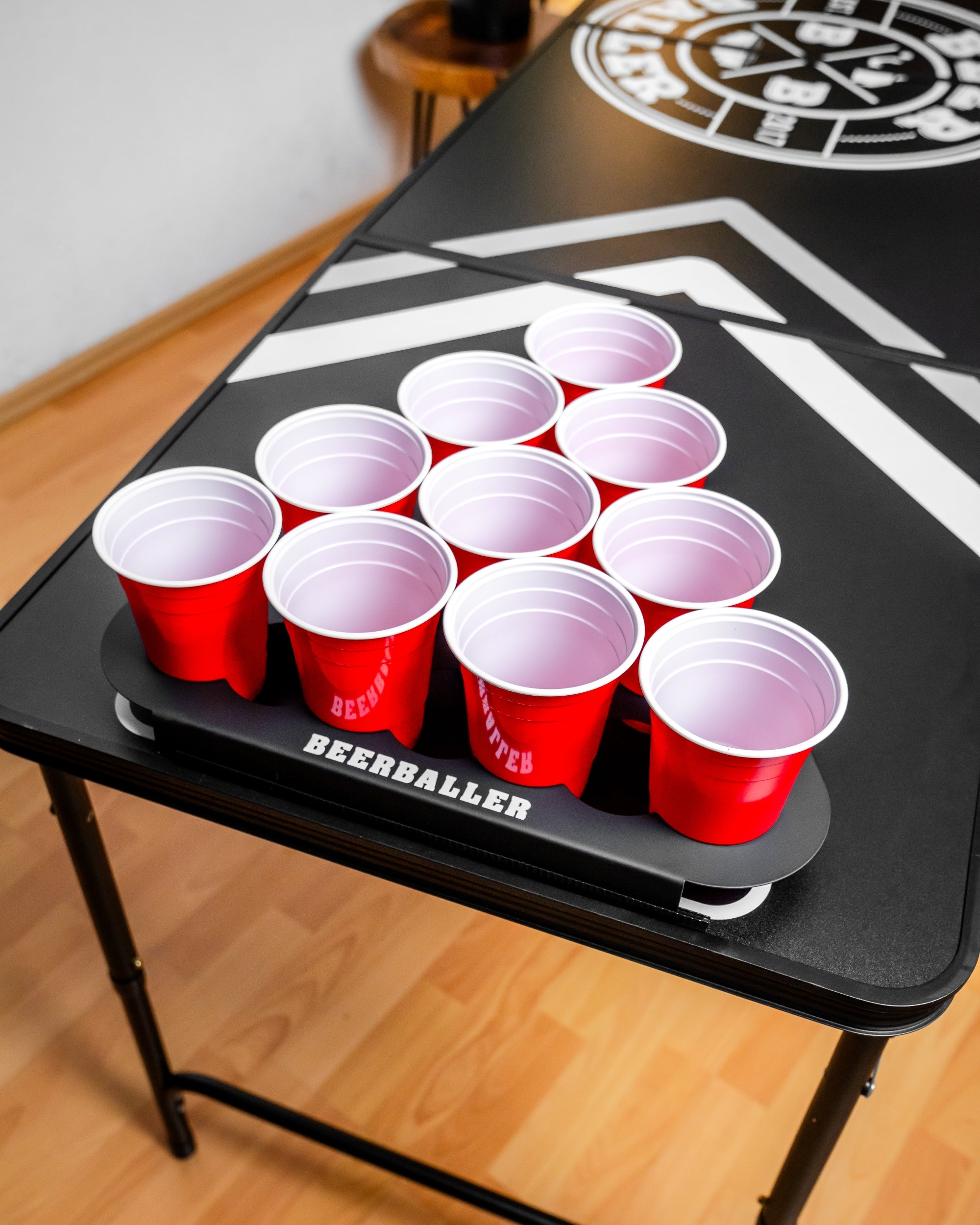 Beer Pong Metall Racks