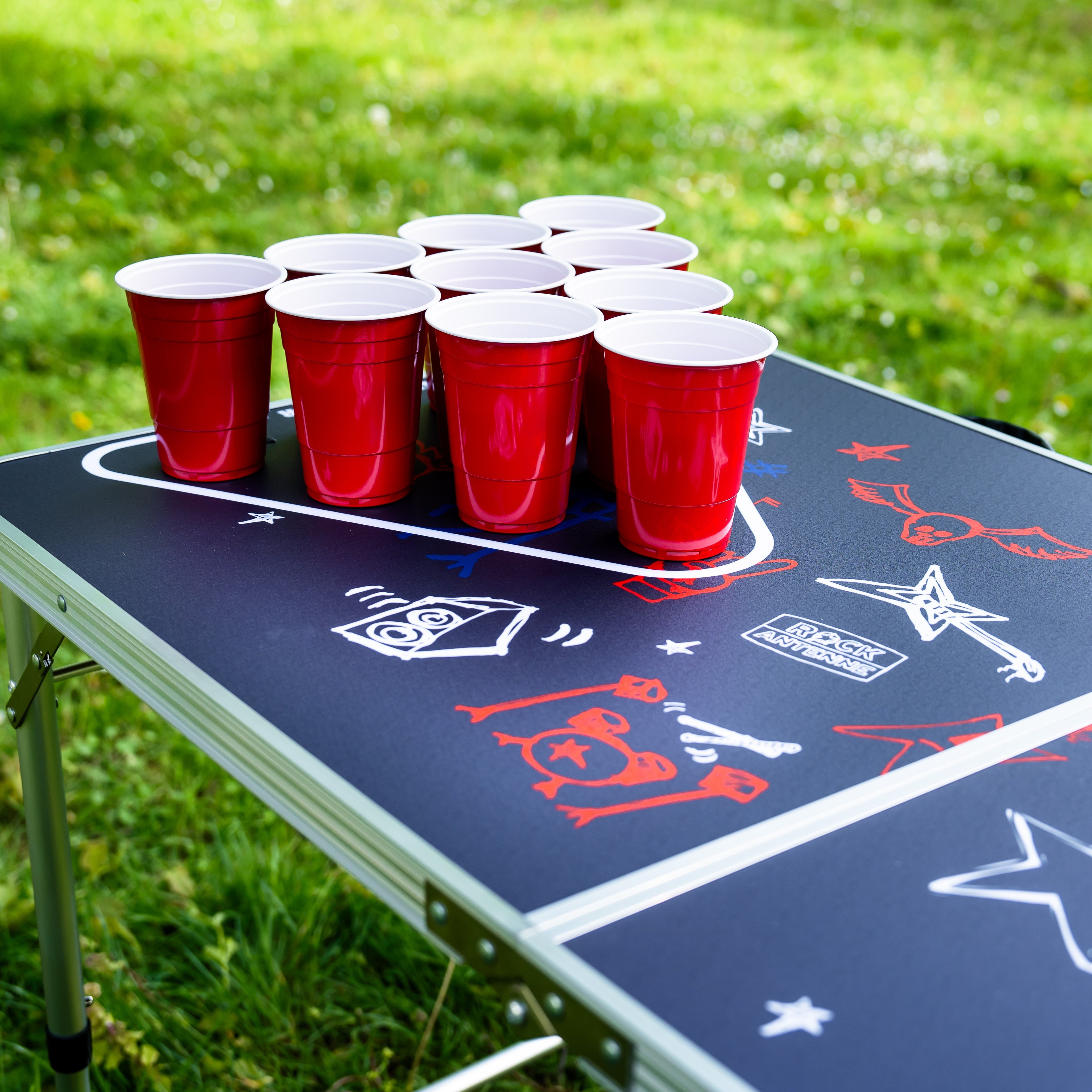 Beer Pong Tisch 'Rock Antenne'