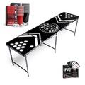 Beer Pong Tisch Set "Allblack" inkl. 50 Becher, 12 Bälle & Party Pong