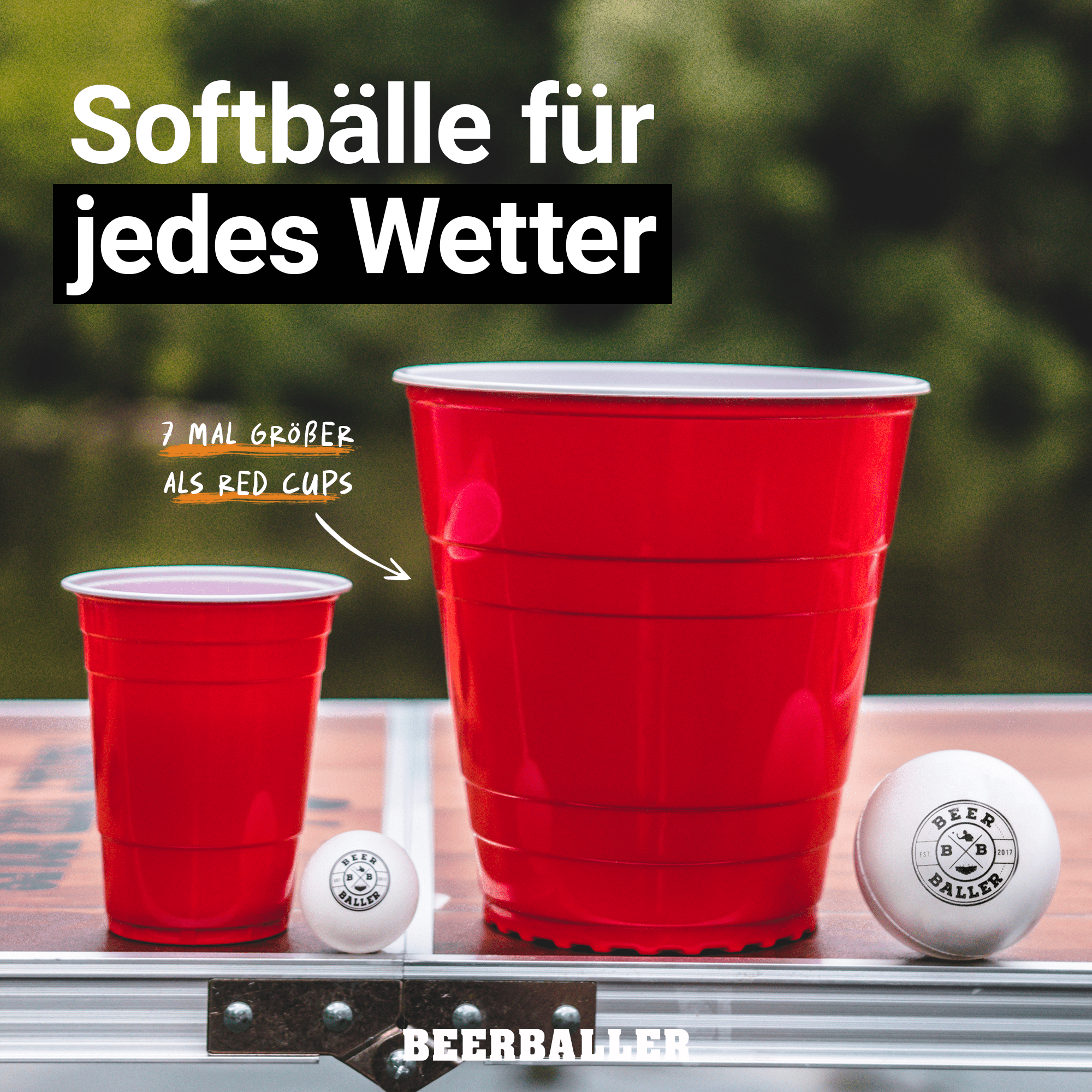 Beer Pong Becher 'Giant Cups' - BeerBaller