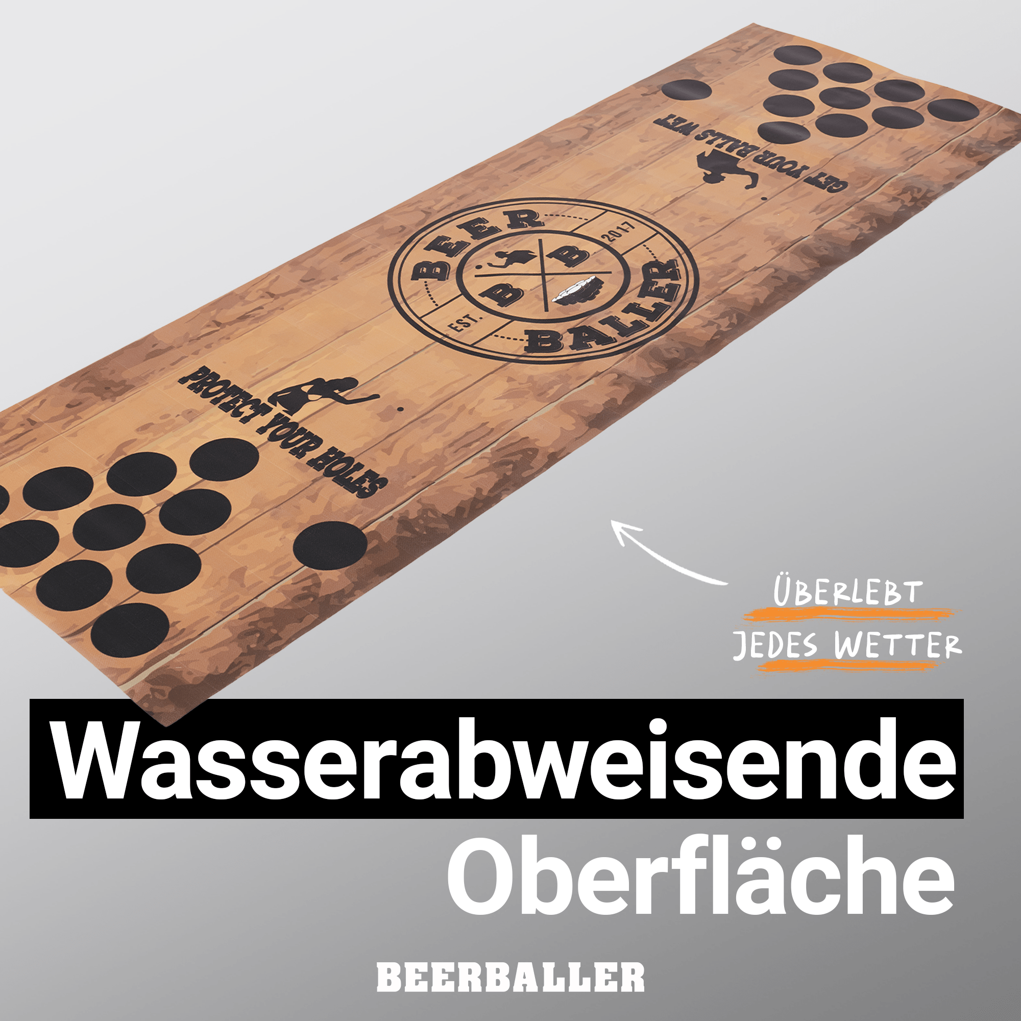 Beer Pong Matte - BeerBaller