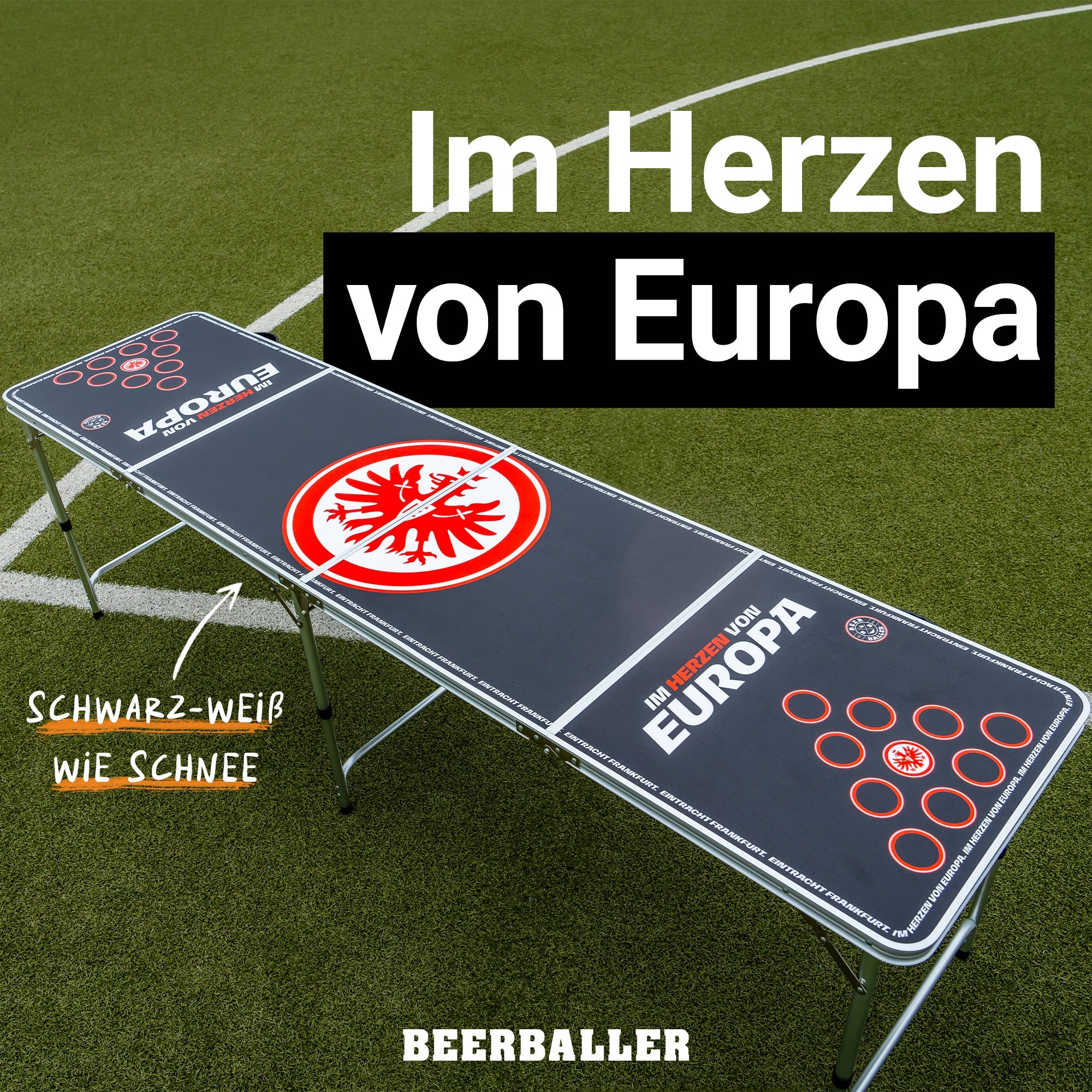 Beer Pong Tisch 'Eintracht Frankfurt' - BeerBaller