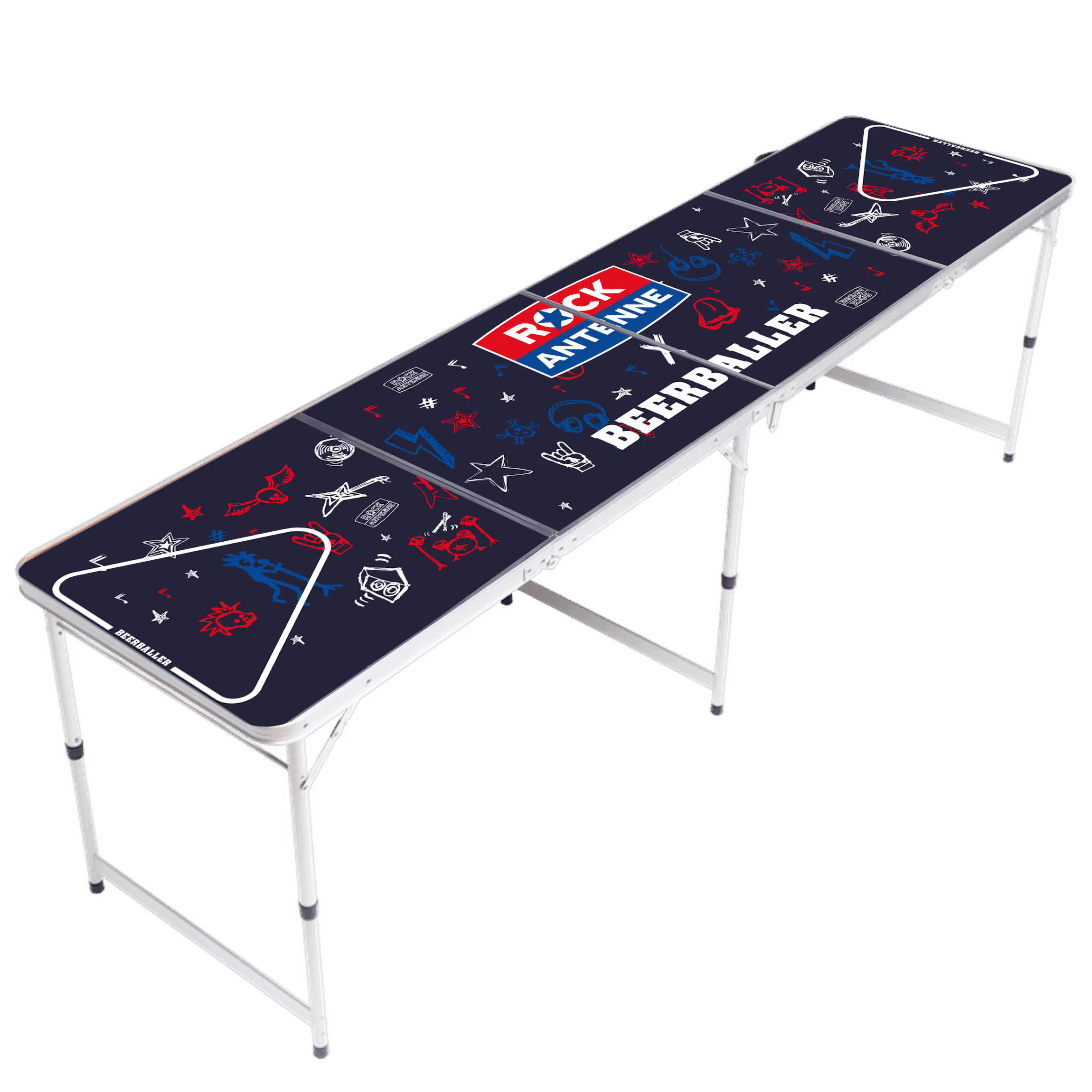 Beer Pong Tisch 'Rock Antenne' - BeerBaller
