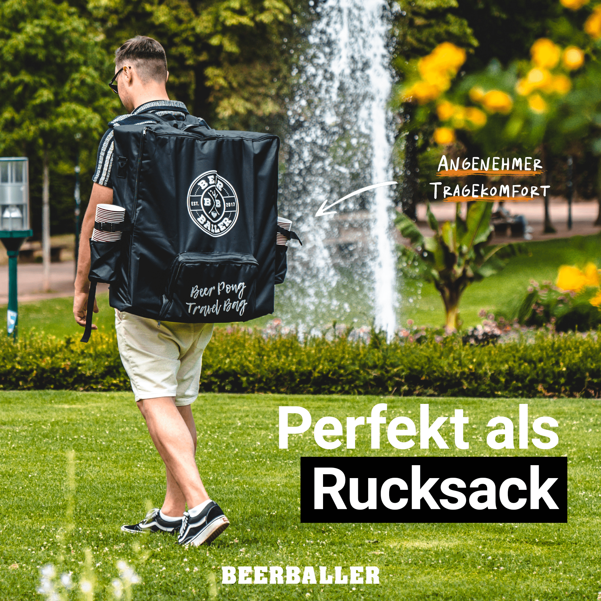 Beer Pong Tisch Tragetasche - BeerBaller