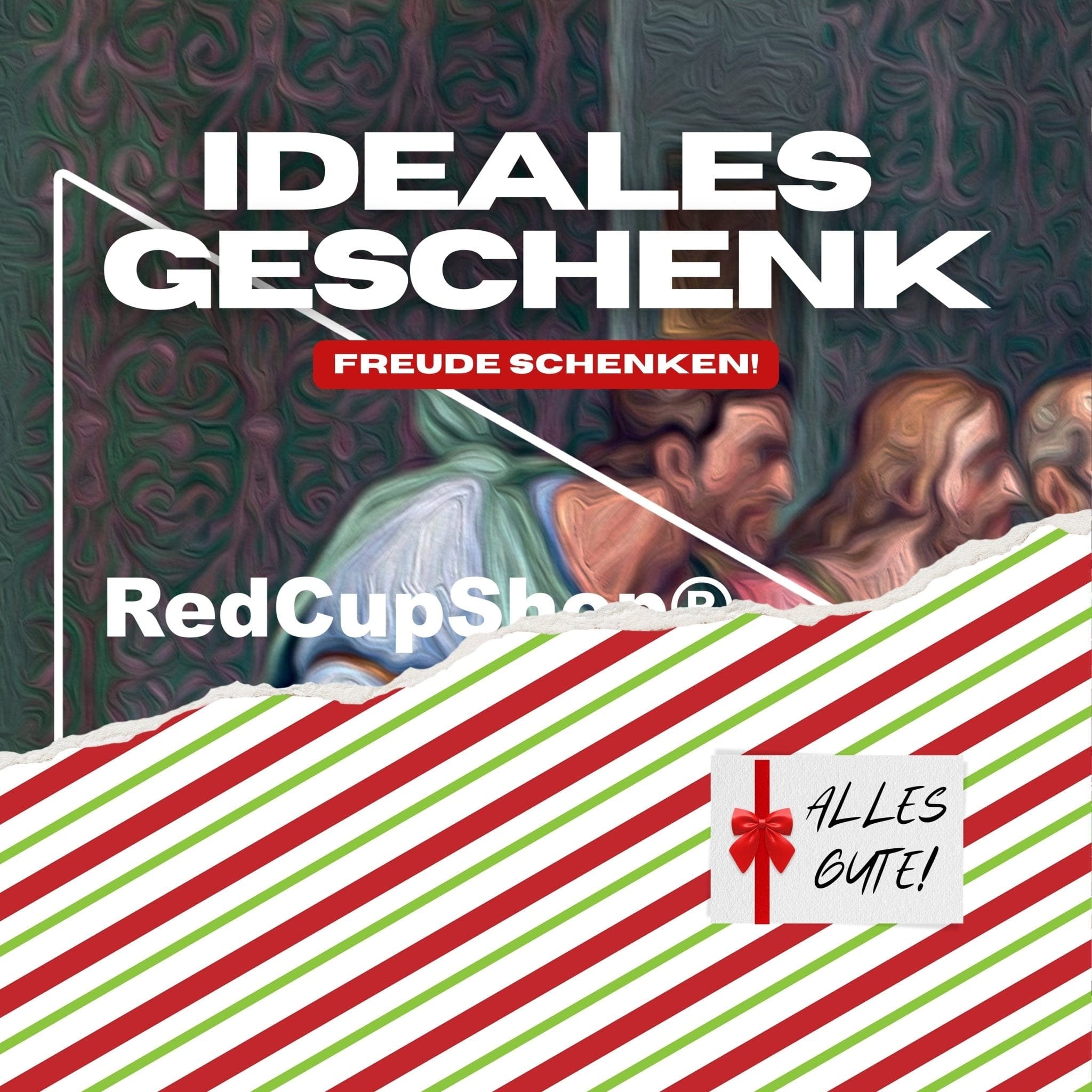 Beer Pong Tisch "Letztes Abendmahl"