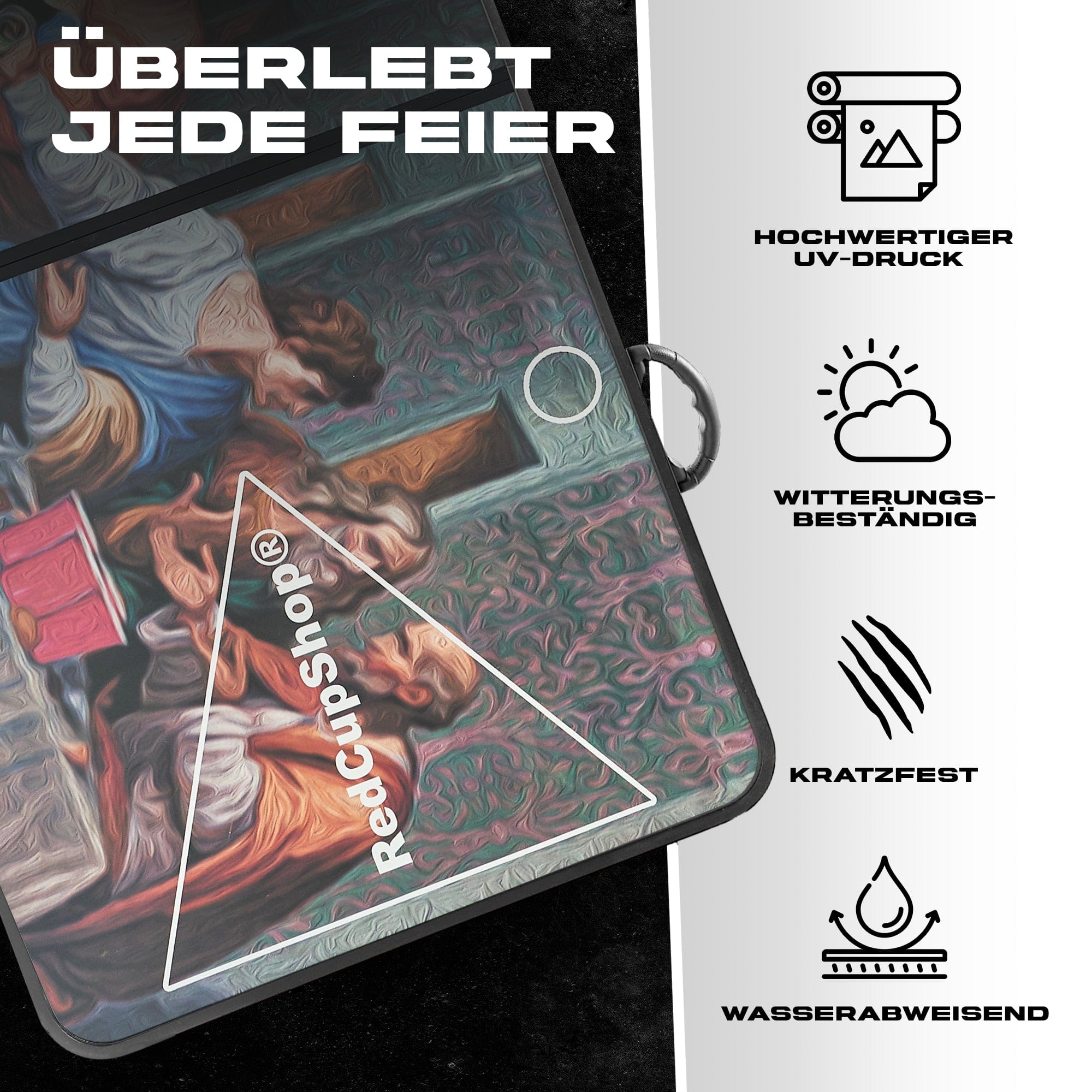 Beer Pong Tisch "Letztes Abendmahl"