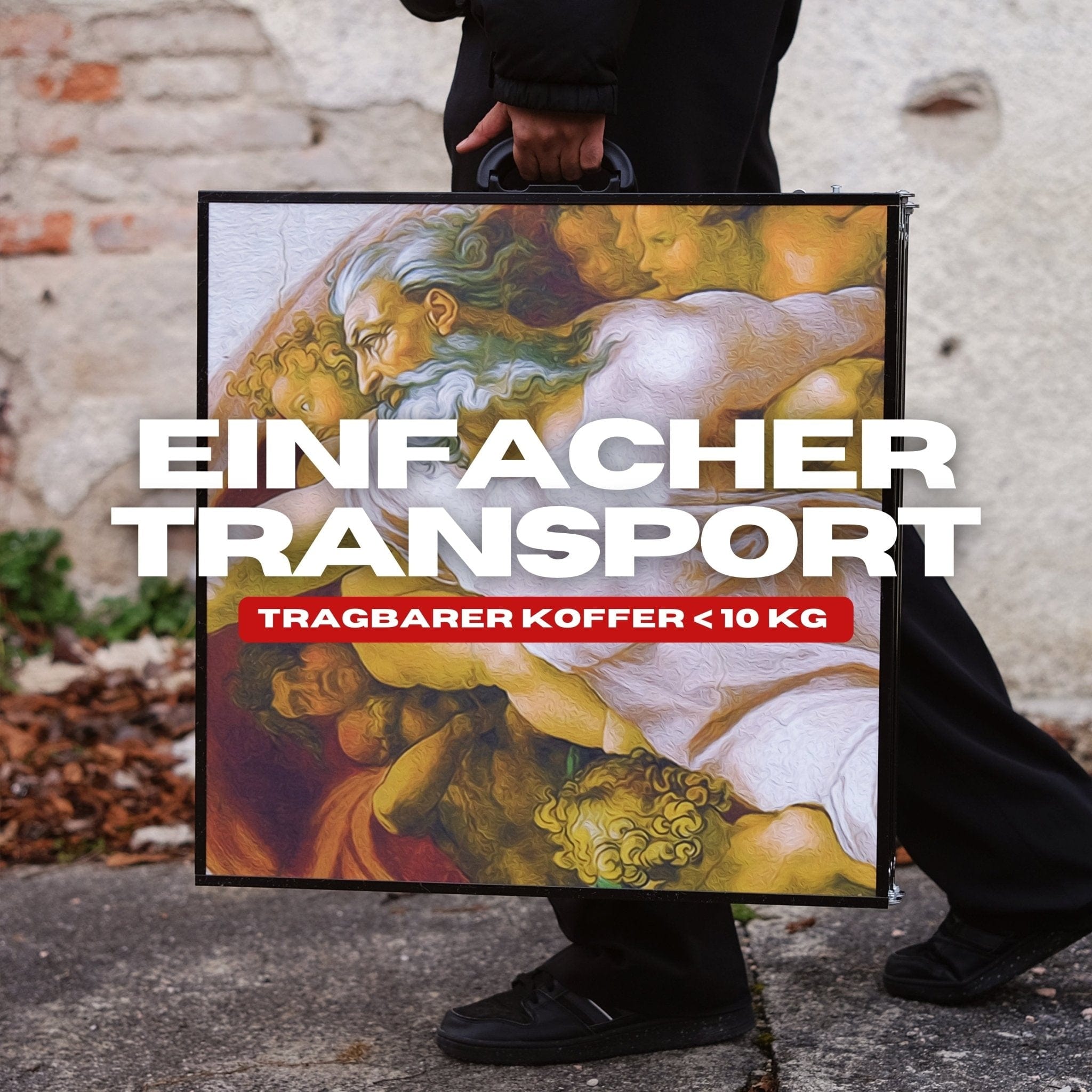 Beer Pong Tisch "Schaffung des Bieres"