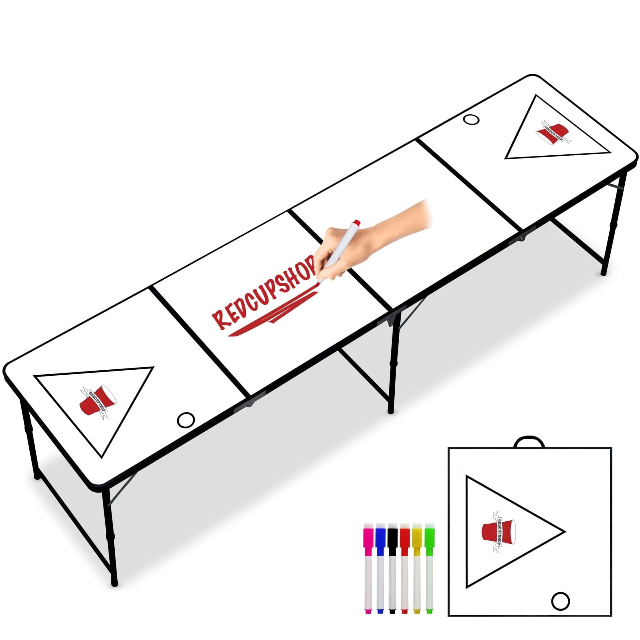 RedCupShop Beer Pong Tisch "Zum Selbst Gestalten"