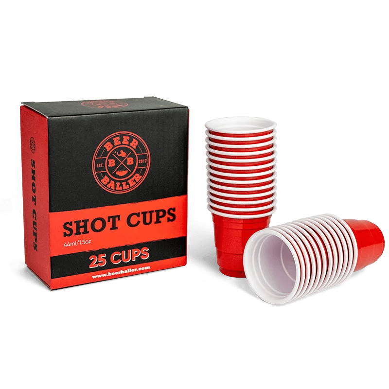 Shot Becher Rot - BeerBaller