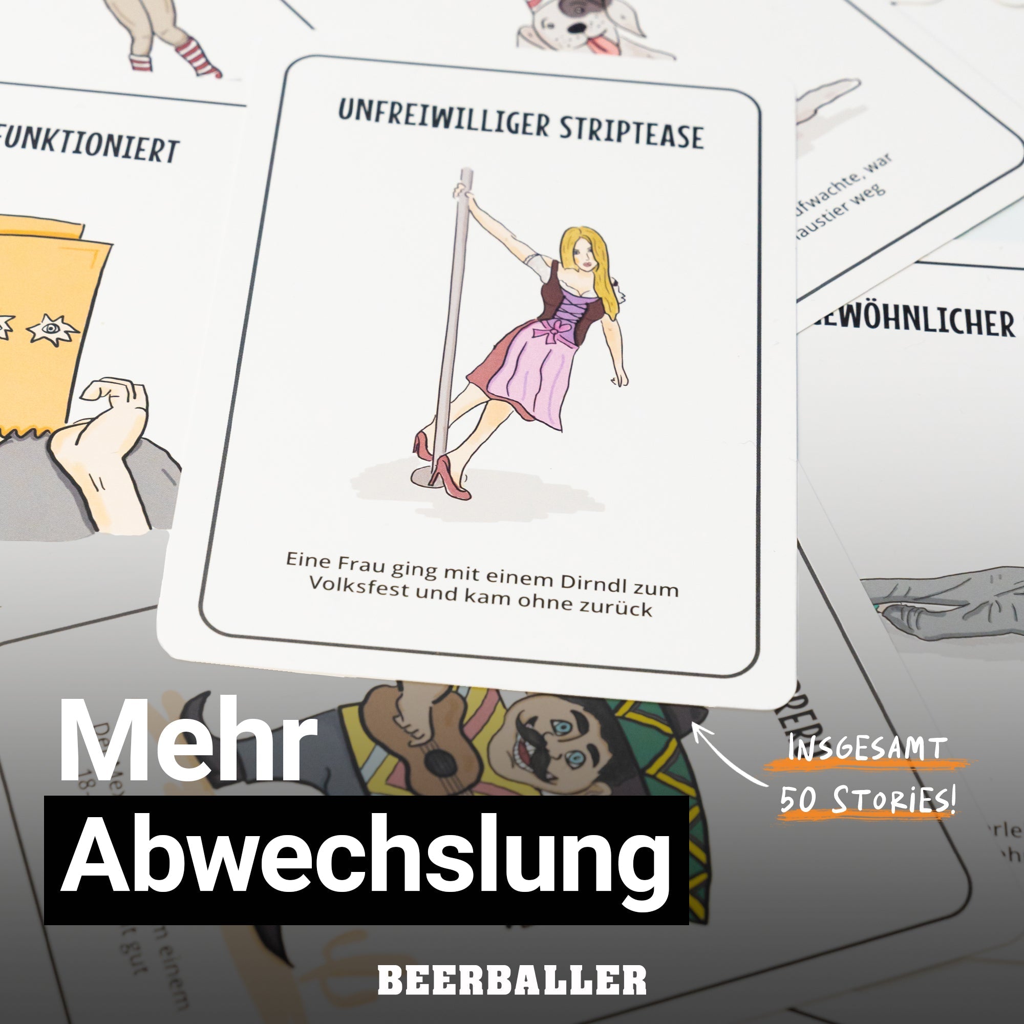 Trinkspiel 'Suff Stories' - BeerBaller