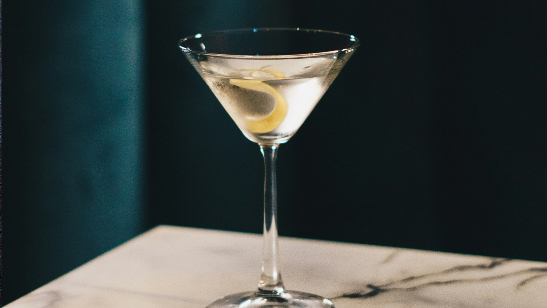 Der Martini, ein Drink Englands bekannt für seine Eleganz und EInfachheit